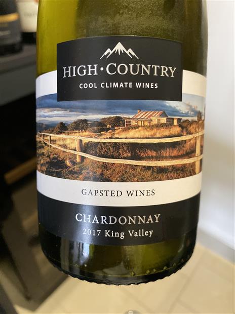 2018 Gapsted Chardonnay High Country Australia Victoria North East King Valley Cellartracker