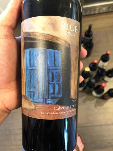 2016 Blue Door Cabernet Franc Usa California Central Coast