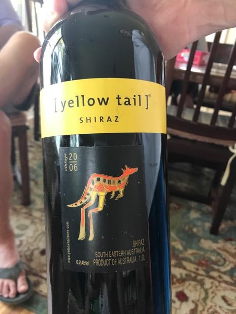 yellow tail flip flops