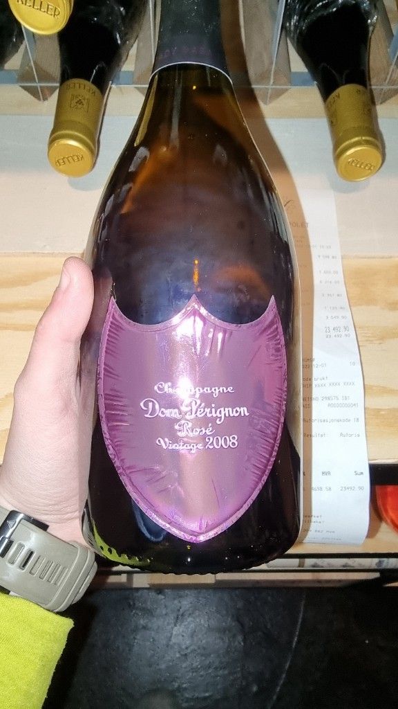 2006 Dom Pérignon Champagne Lady Gaga Limited Edition Rosé