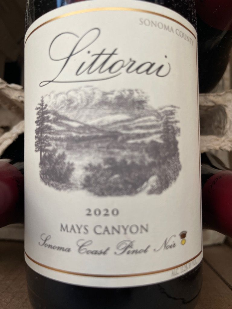 2020 Littorai Pinot Noir Mays Canyon, USA, California, Sonoma County ...