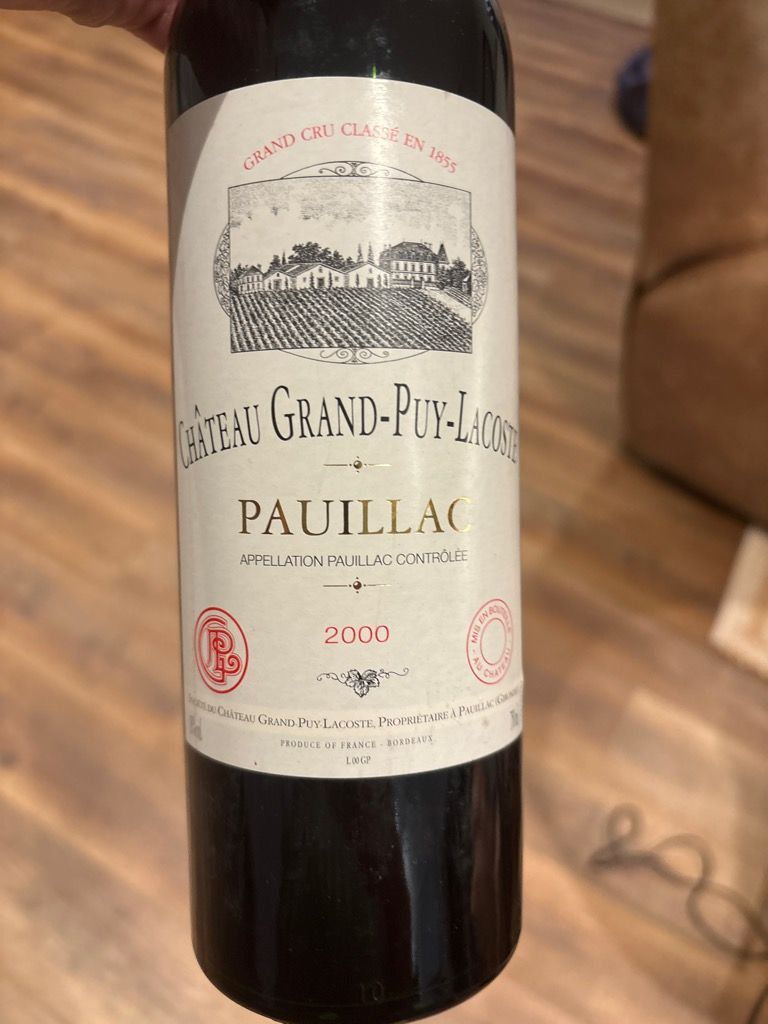 2000 Château Grand-Puy-Lacoste Lacoste Borie - CellarTracker