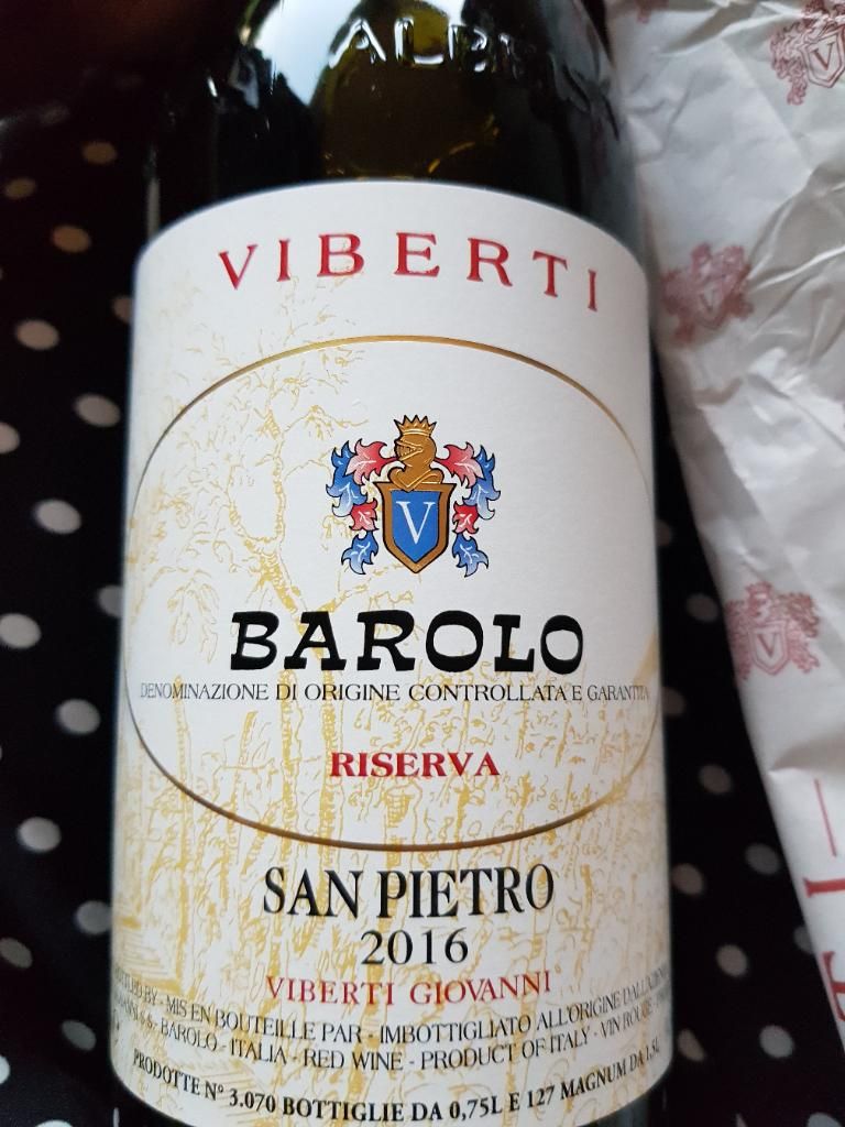 Viberti Barolo Riserva 2016 750mlバローロ Viberti Barolo Riserva 2016 750mlバローロ 2016 Viberti Giovanni