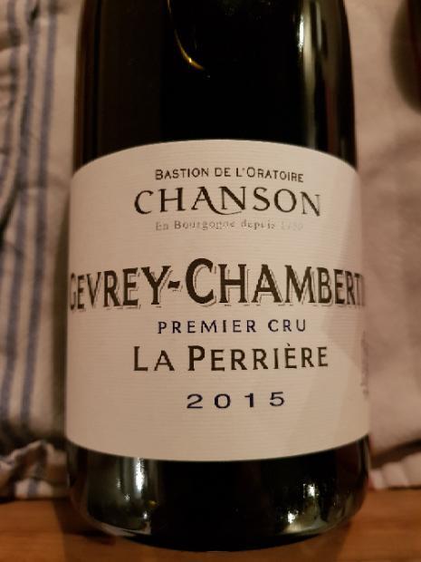 2017 Domaine Chanson Gevrey-Chambertin 1er Cru La Perrière