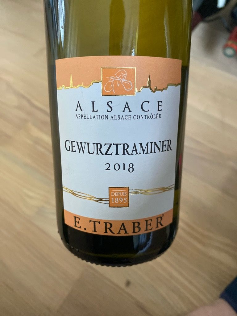 2018 E. Traber Gewurztraminer Brand, France, Alsace, Alsace Grand Cru