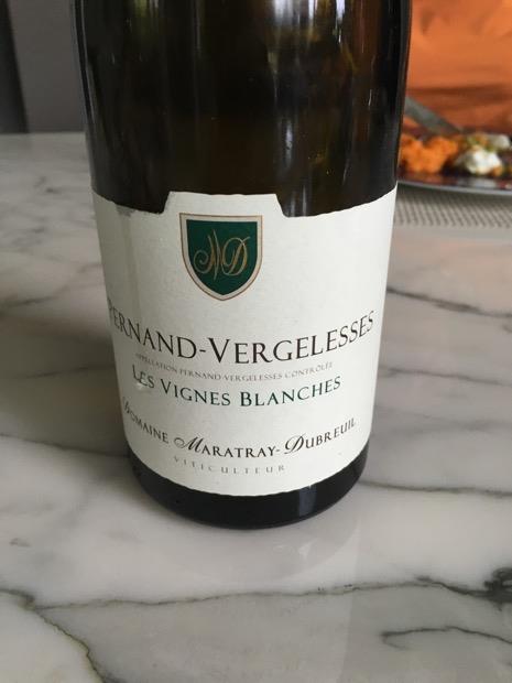 2020 Domaine Maratray-Dubreuil Pernand-Vergelesses Vignes Blanches