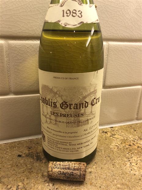 2016 Jean et Sébastien Dauvissat Chablis Grand Cru Les Preuses