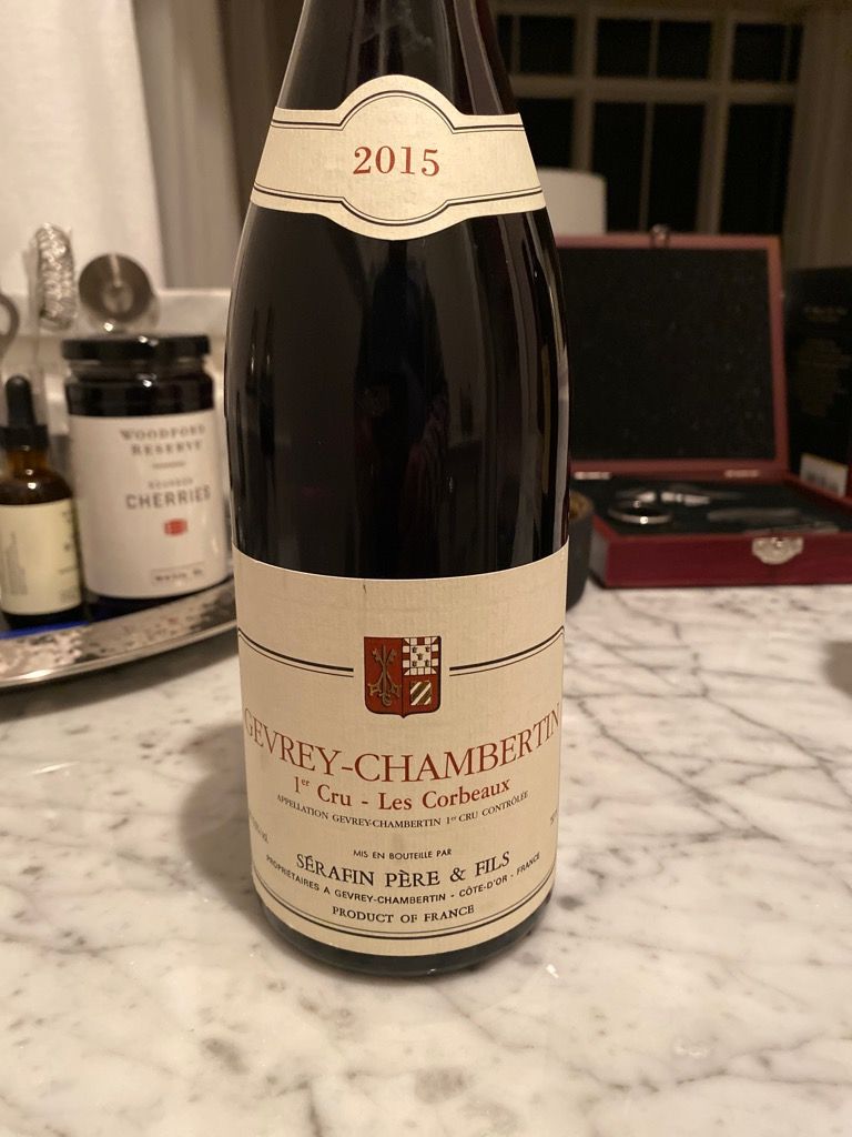 2015 Serafin Père et Fils Gevrey-Chambertin 1er Cru Les Corbeaux