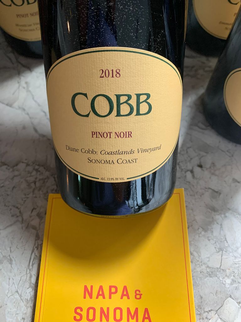 2018 Cobb Pinot Noir Coastlands Vineyard Diane Cobb, USA, California