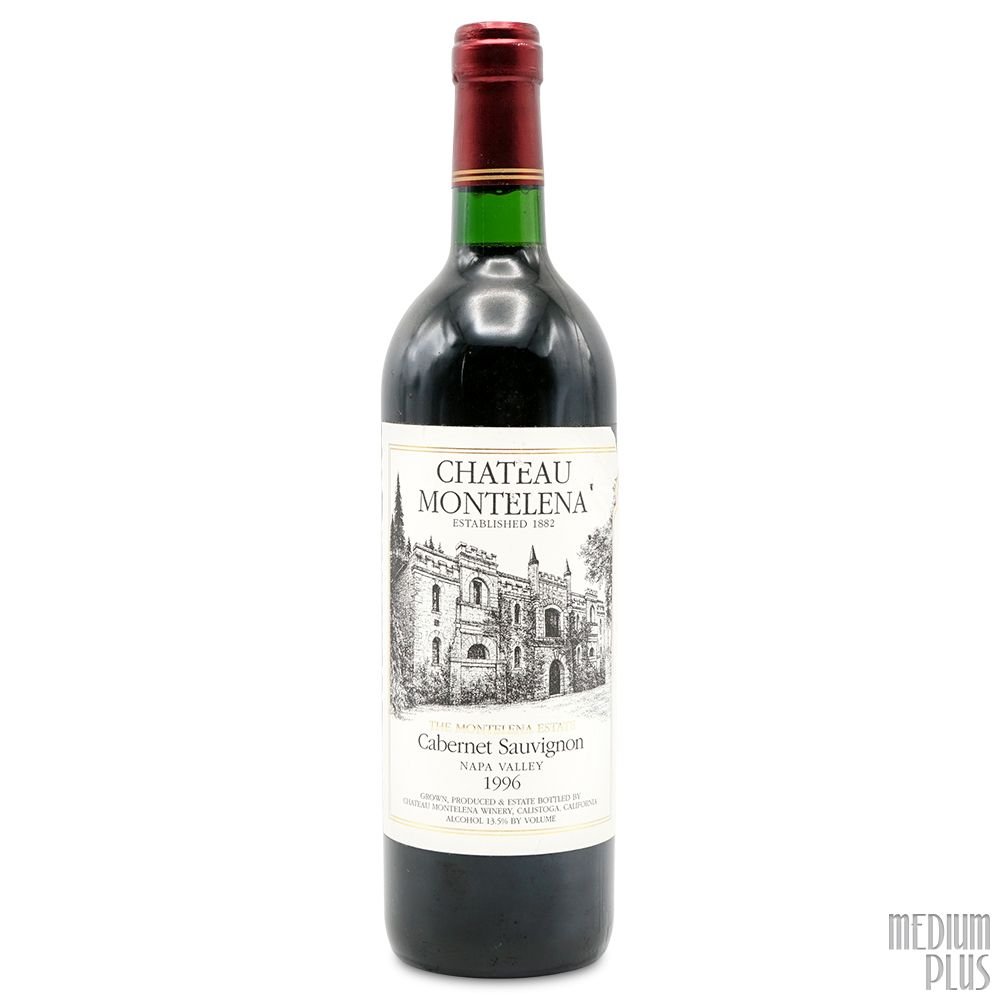 1996 Chateau Montelena Cabernet Sauvignon The Montelena Estate