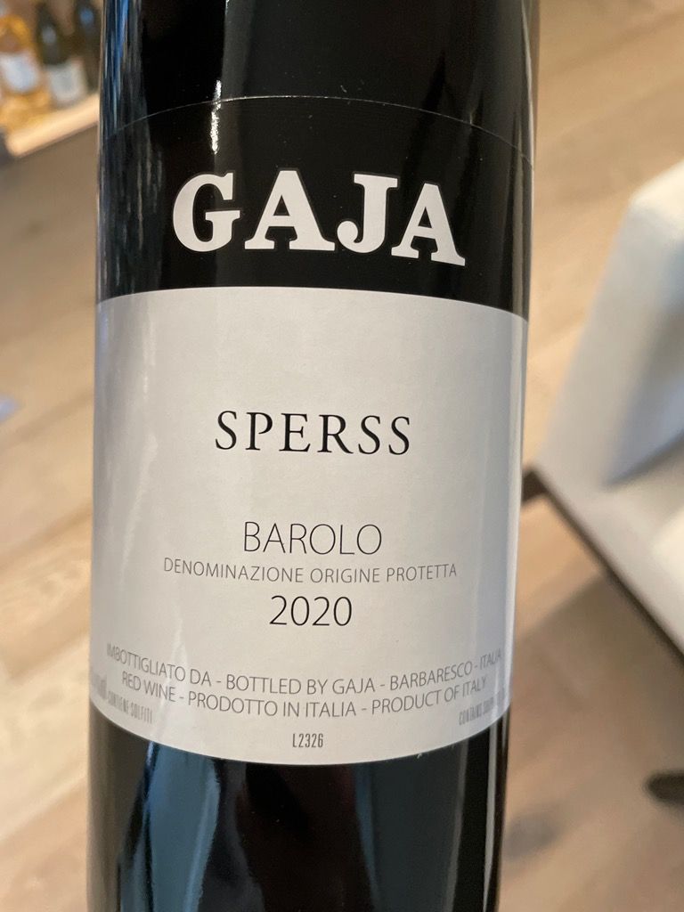 2021 Gaja Barolo Sperss - CellarTracker