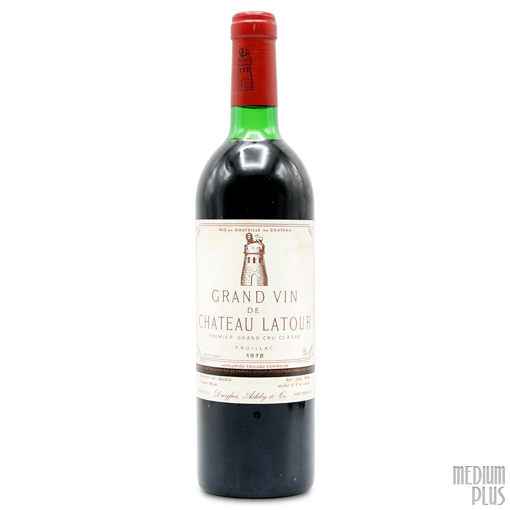 【空き瓶】Chateau Latour 1978 空き瓶】Chateau Latour 1978 - メルカリ