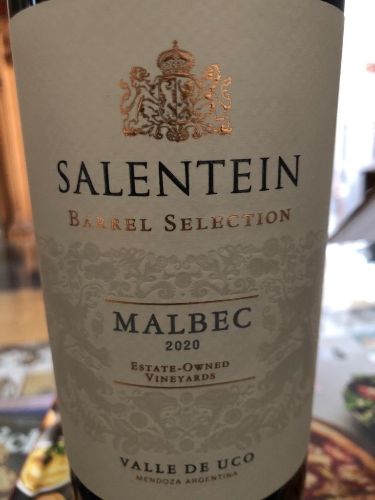 salentein barrel selection malbec magnum