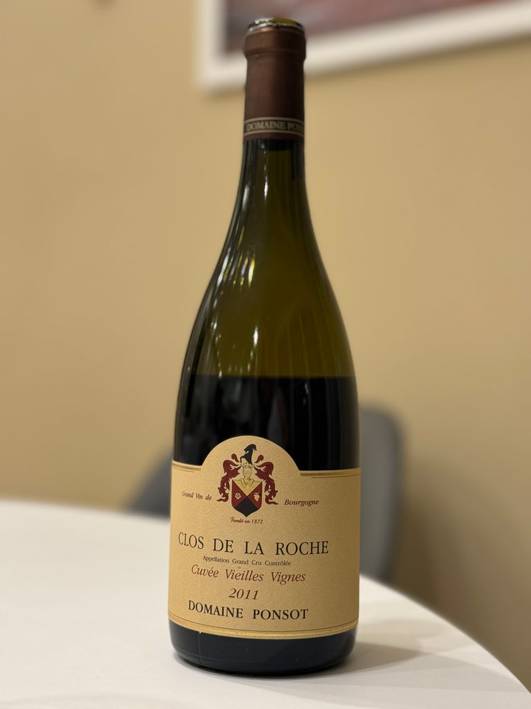 CLOS DE LA ROCHE 2011 グランクリュ 2011 Domaine Ponsot Clos de la Roche Vieilles Vignes
