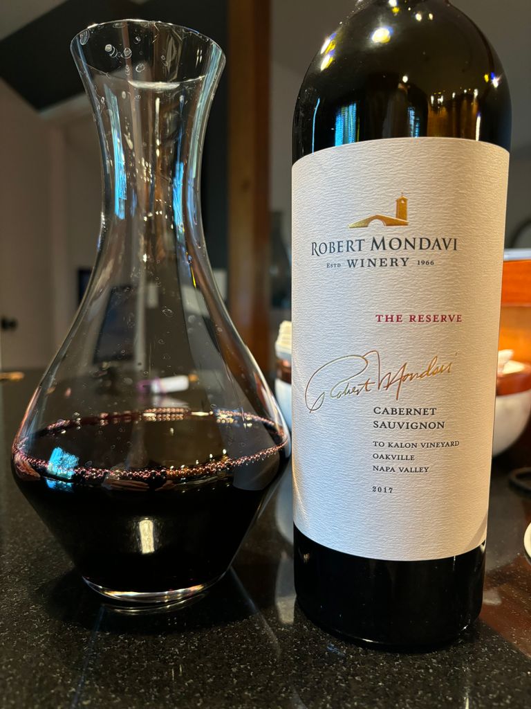 2019 Robert Mondavi Winery Cabernet Sauvignon The Reserve To