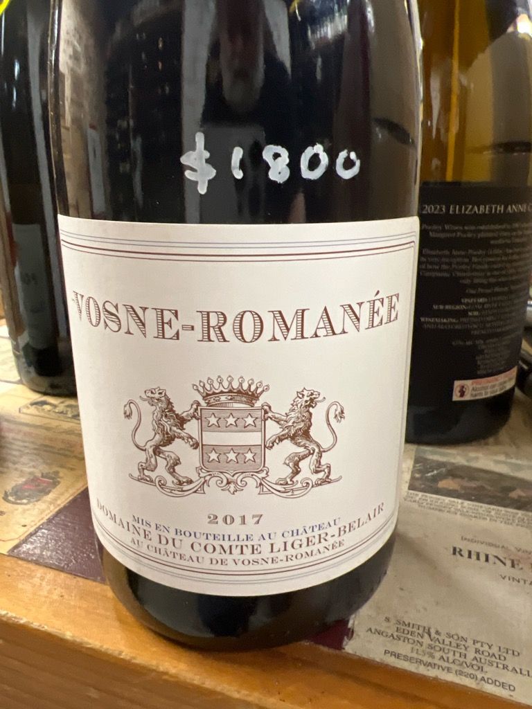 【空瓶】Domaine du Comte Liger Belair Romane 空瓶】Domaine du Comte Liger Belair Romane