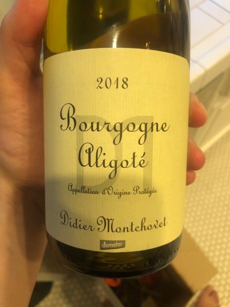 2017 Didier Montchovet Bourgogne-Aligoté, France, Burgundy, Bourgogne ...