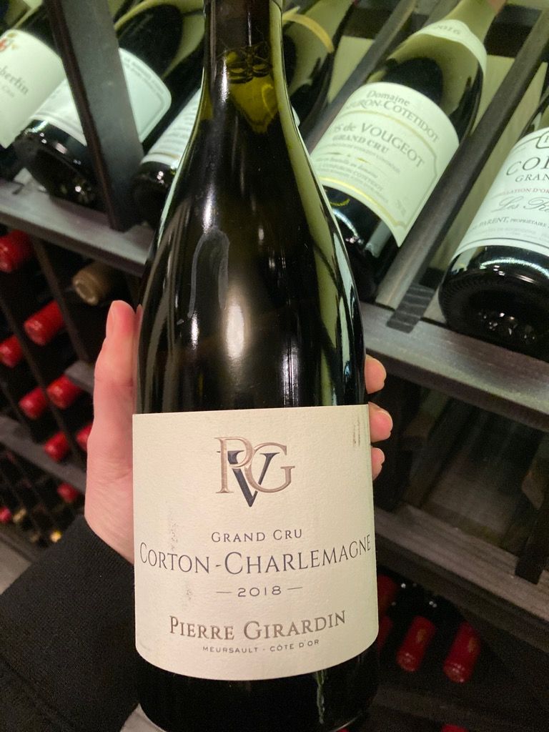 2018 Pierre Girardin Corton-Charlemagne - CellarTracker