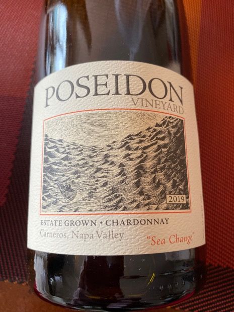 2019 Poseidon Vineyard Chardonnay USA California Napa Sonoma 