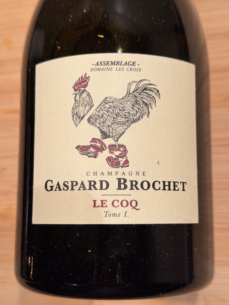 N.V. Gaspard Brochet Champagne Extra Brut Le Coq Tome I