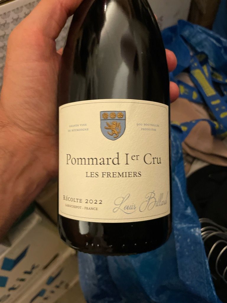 2022 Louis Billard Pommard 1er Cru Les Fremiers - CellarTracker