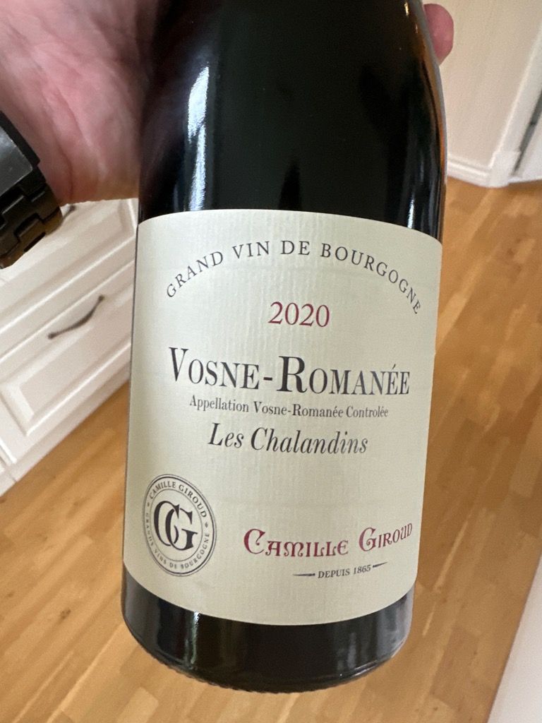 2014 Camille Giroud Vosne-Romanée Les Chalandins - CellarTracker