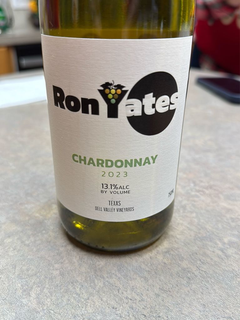 2024 Ron Yates Chardonnay Dell Valley Vineyards, USA, Texas - CellarTracker