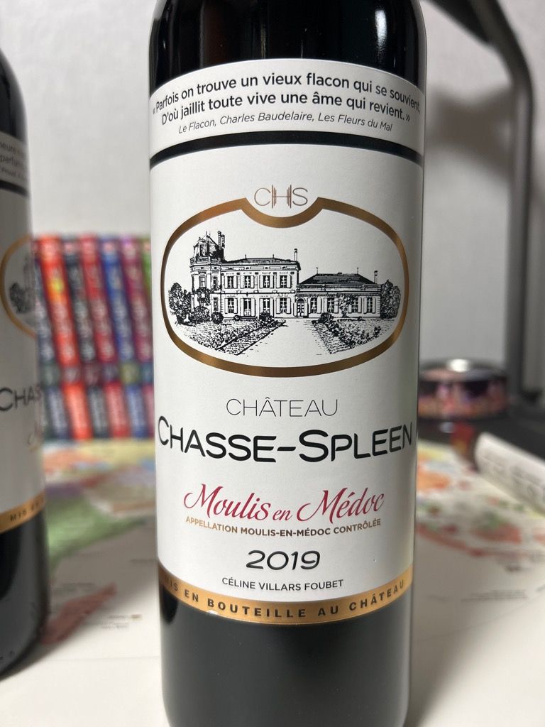 2019 Château Chasse-Spleen - CellarTracker