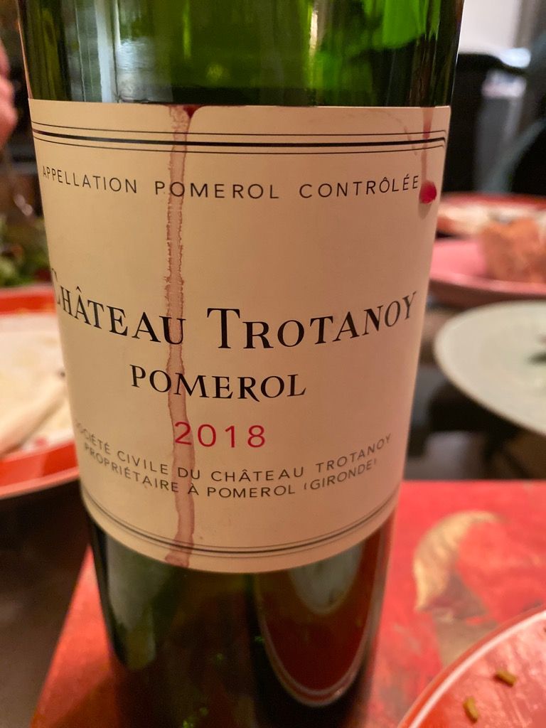 2018 Château Trotanoy - CellarTracker