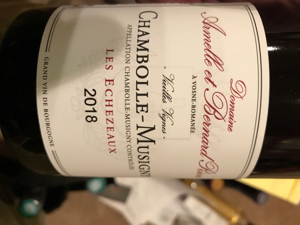 2018 Domaine Armelle Et Bernard Rion Chambolle-Musigny Les Echezeaux ...