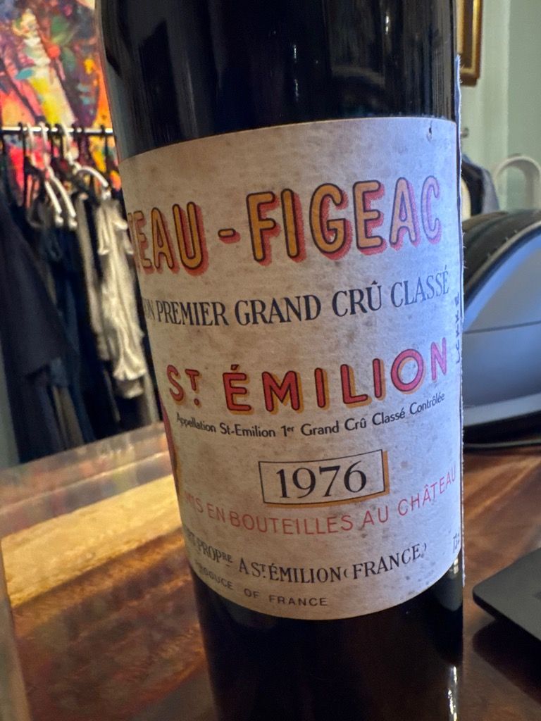 1976 Château Figeac - CellarTracker