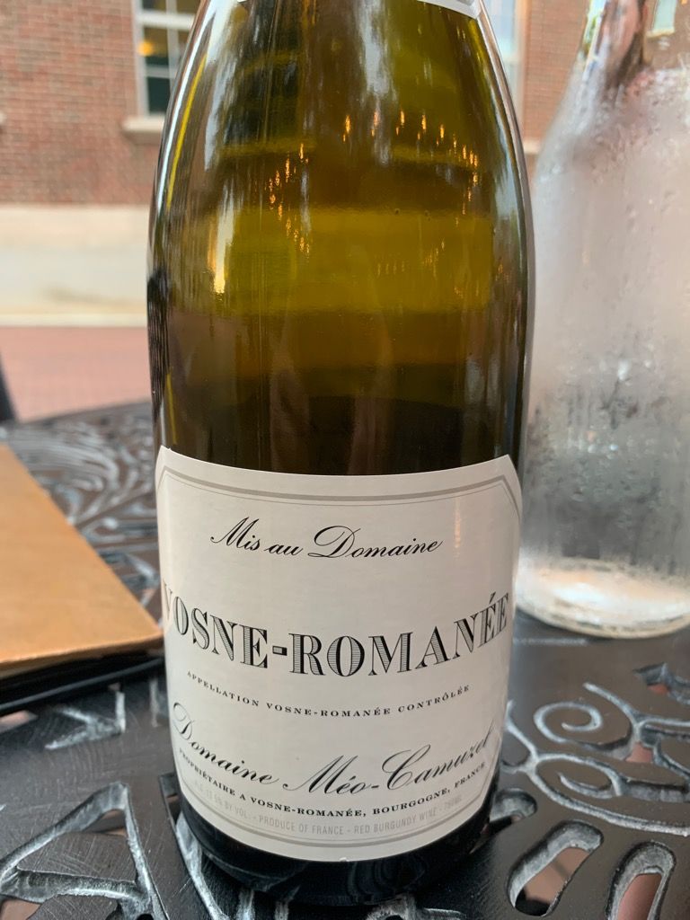 恵*軍様 Vosne-Romanée 2015 Domaine Meo-Camu 2015 Domaine Méo-Camuzet Vosne-Romanée - CellarTracker