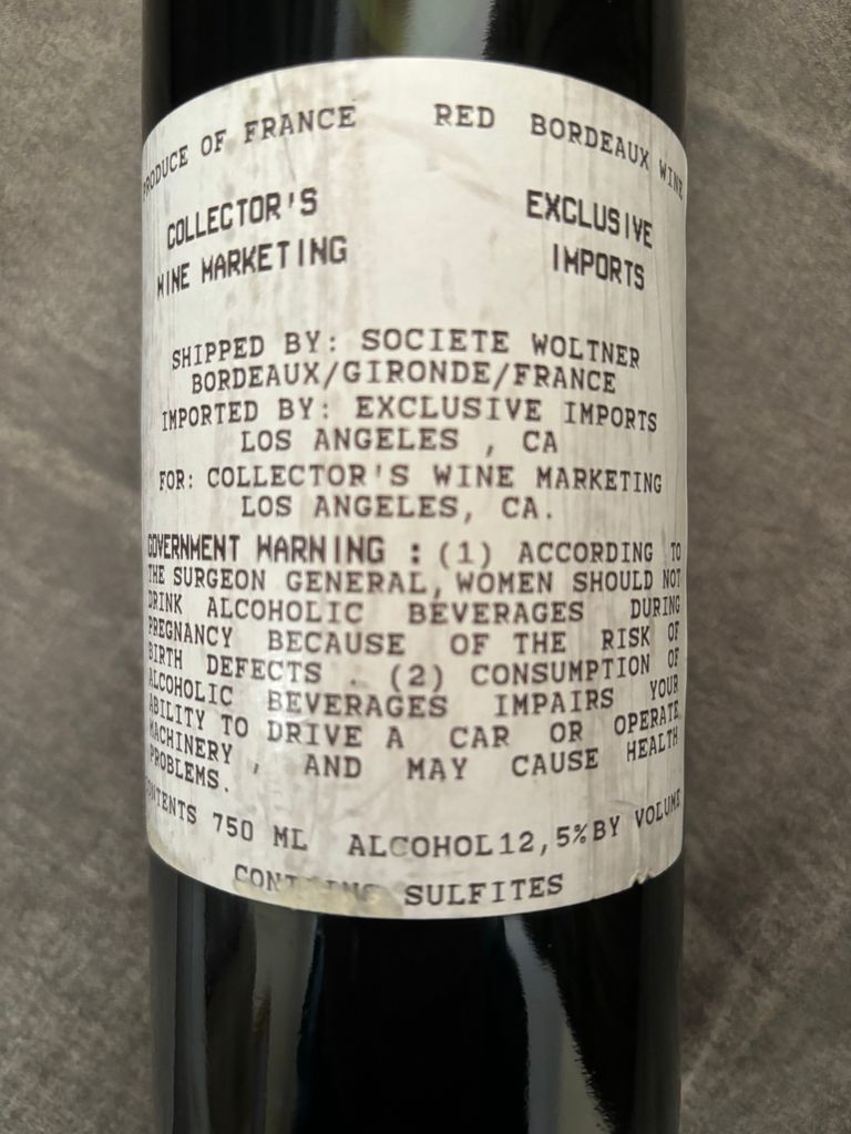 1994 Château Pichon-Longueville Baron - CellarTracker