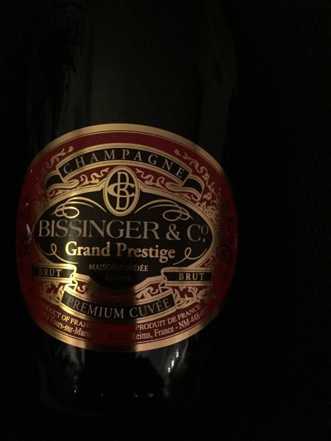& Bissinger Co N.V. Grand Champagne Premium Prestige - cuvee CellarTracker