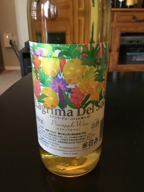 N.V. Nago Pineapple Winery Pineapple Lagrima Del Sol - CellarTracker