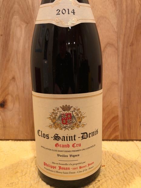 2013 Henri Jouan Clos St. Denis - CellarTracker