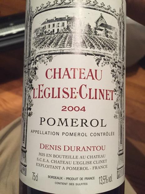 2007 Château L'Eglise-Clinet - CellarTracker
