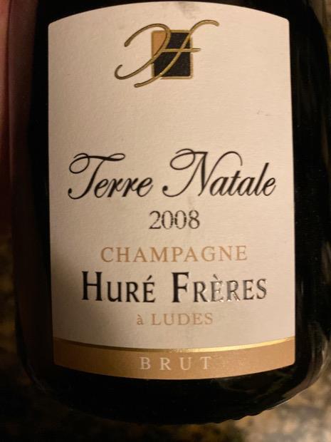 Natale 2008.2008 Hure Freres Champagne Terre Natale France Champagne Cellartracker