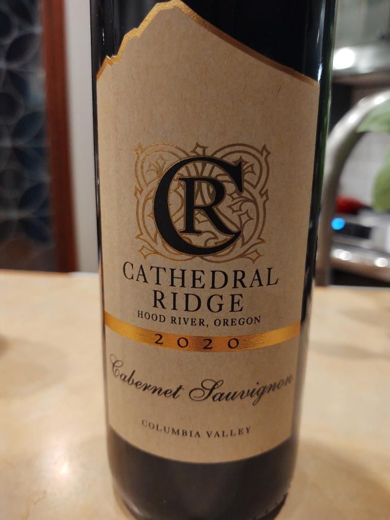2022 Cathedral Ridge Cabernet Sauvignon, USA, Oregon, Columbia Valley ...
