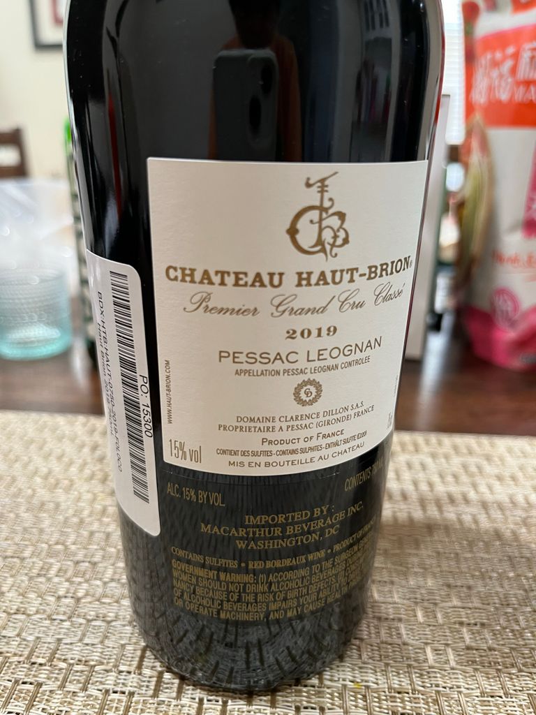 2022 Château Haut-Brion - CellarTracker