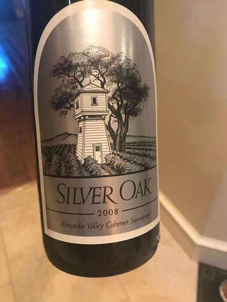 2008 Silver Oak Cabernet Sauvignon Alexander Valley - CellarTracker
