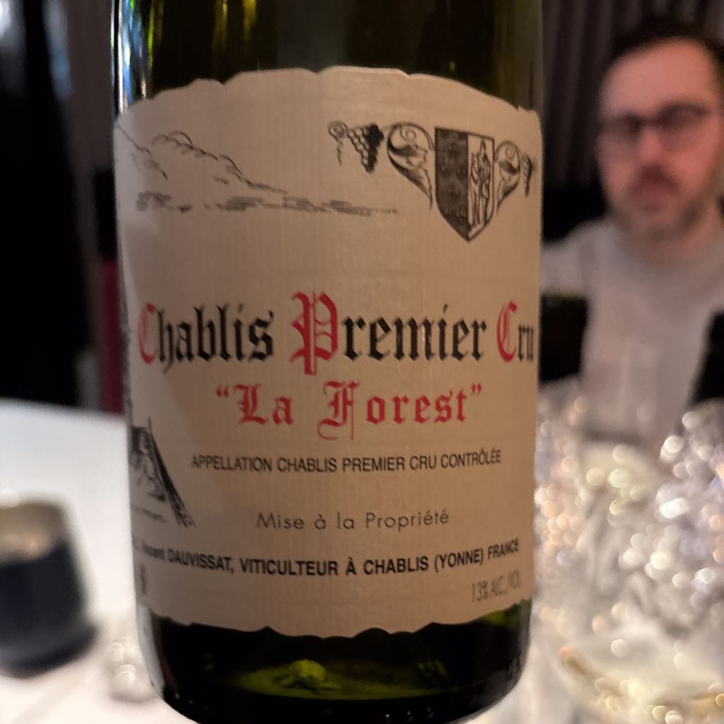 2021 Vincent Dauvissat (René & Vincent) Chablis 1er Cru La Forest