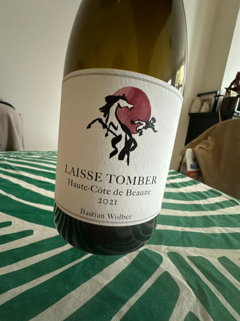 2022 Bastian Wolber (Laisse Tomber) Bourgogne Hautes-Côtes de