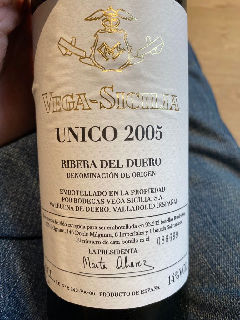 2006 Bodegas Vega-Sicilia Ribera del Duero Único - CellarTracker