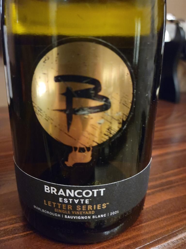 2022 Brancott Estate Sauvignon Blanc Letter Series "B" Marlborough, New ...