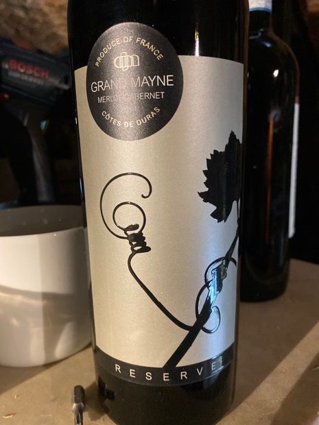 2017 Domaine du Grand Mayne Côtes-de-Duras Reserve, France, Southwest ...