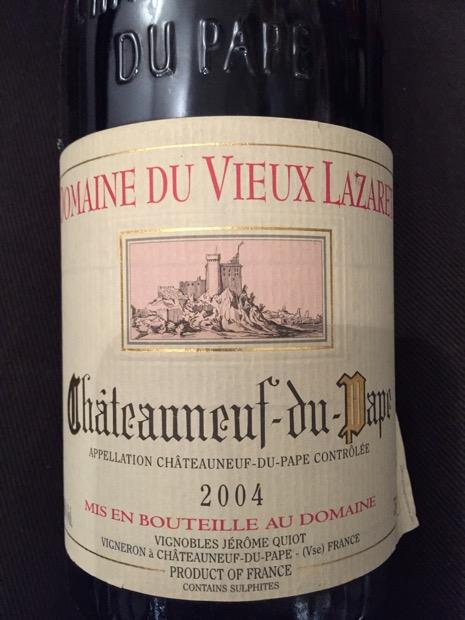 04 Domaine Du Vieux Lazaret Chateauneuf Du Pape France Rhone Southern Rhone Chateauneuf Du Pape Cellartracker