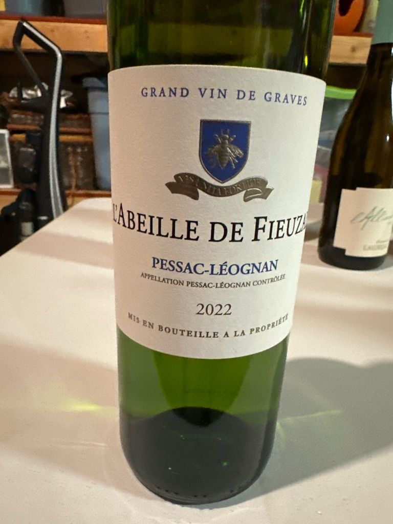 2022 L'Abeille de Fieuzal Blanc - CellarTracker