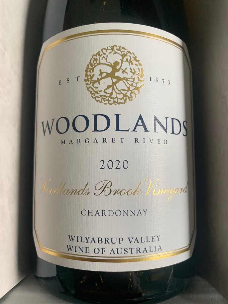2020 Woodlands Chardonnay Woodlands Brook, Australia, Western Australia ...