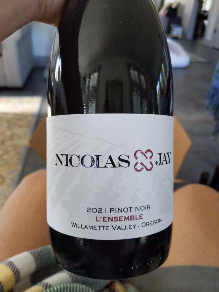 2021 Domaine Nicolas-Jay Pinot Noir L'Ensemble - CellarTracker